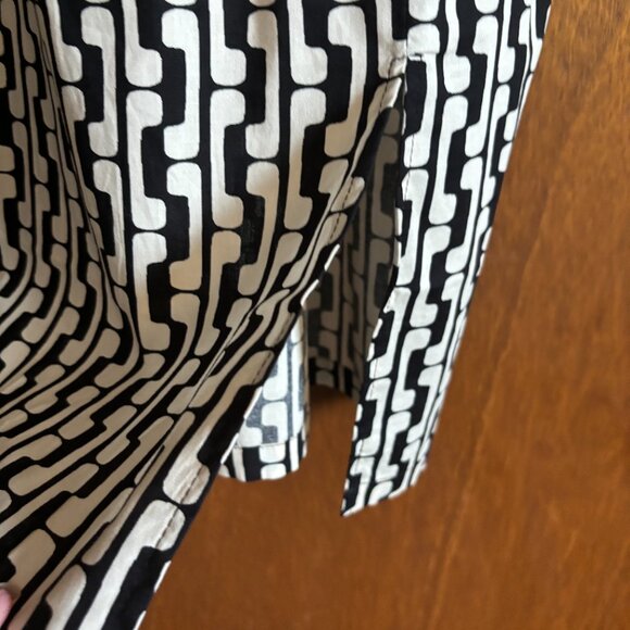 Monteau Los Angeles dress new with tags size medium cream black - Picture 6 of 7